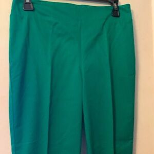 Heritage style Talbot slacks. Emerald green.